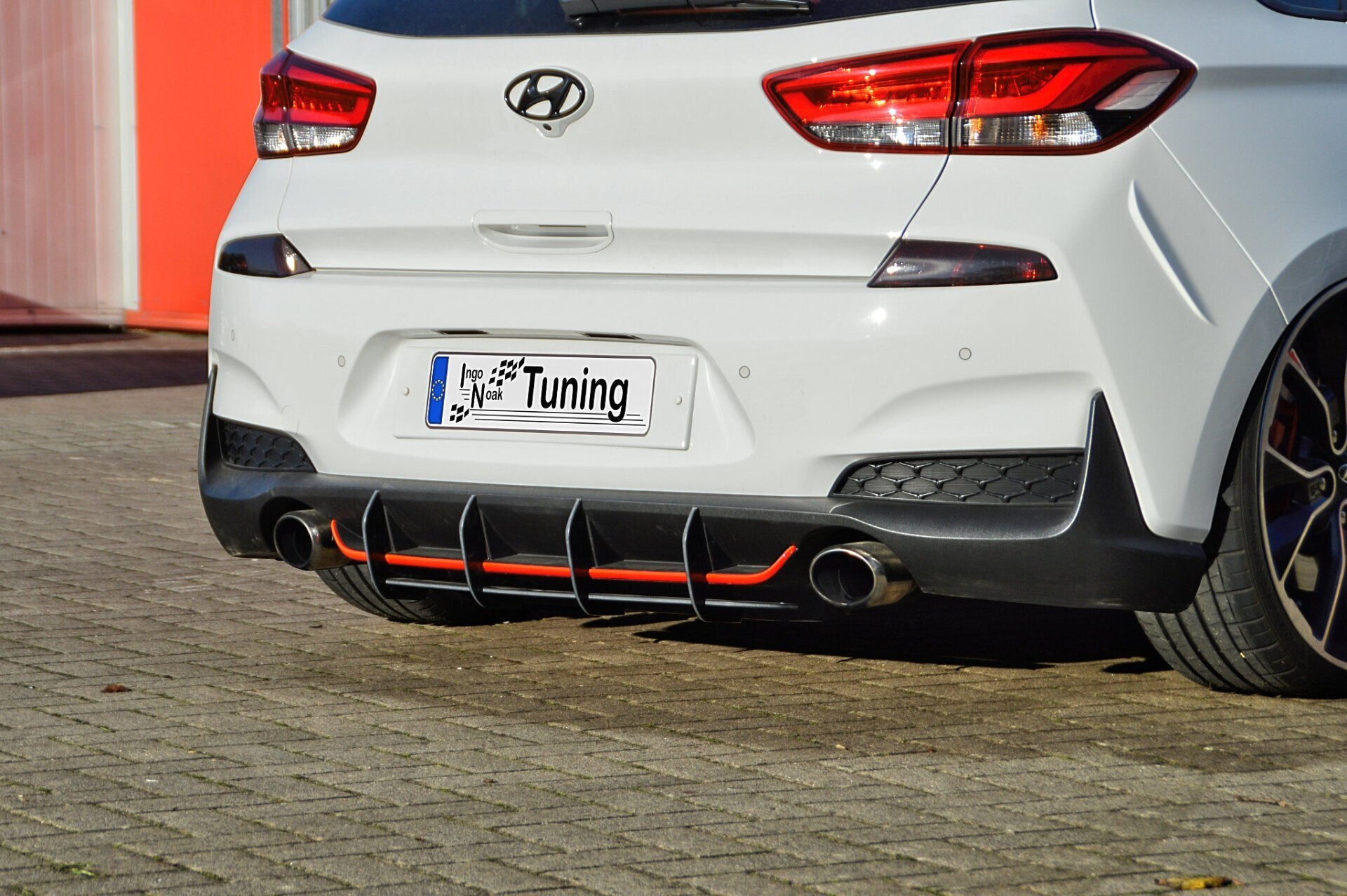 Ingo Noak Heckansatz für Hyundai I30N Hatchback Vorfacelift