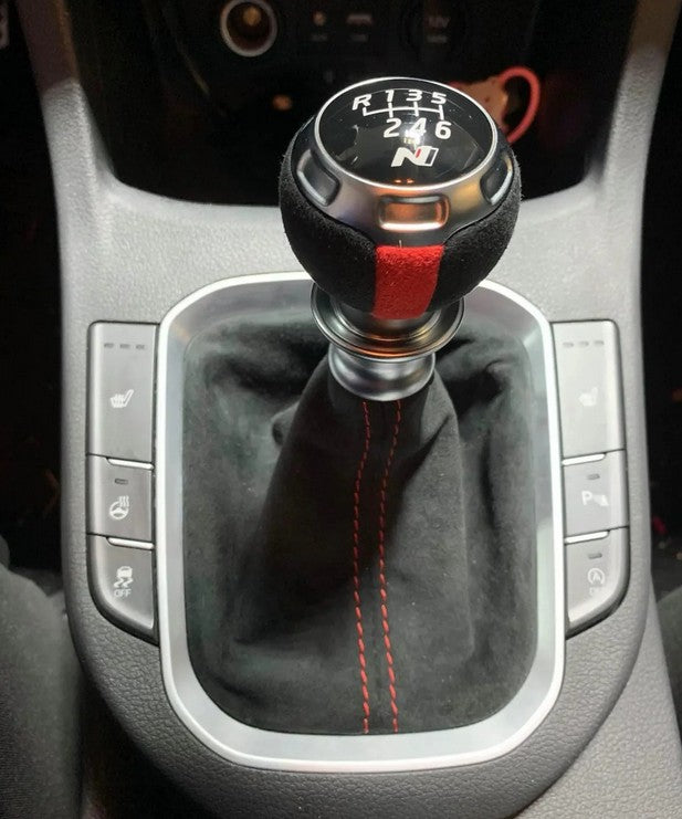 Alcantara/Nappaleder Schaltsack - Hyundai i30N Handschalter