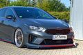 CUP Frontspoilerlippe für Kia Ceed GT + Pro Ceed GT (Vorfacelift)