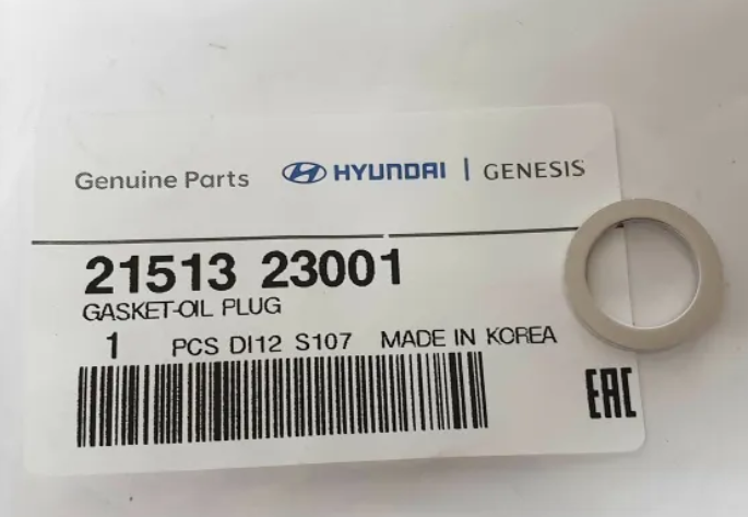 Ölablassschraube mit Dichtring - Hyundai i30N