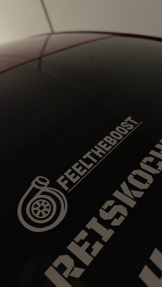 FEELTHEBOOST Sticker