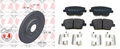 Bremsenset Hinterachse Zimmermann Bremsscheiben und Beläge - Hyundai i30N VFL & FL / Kona N