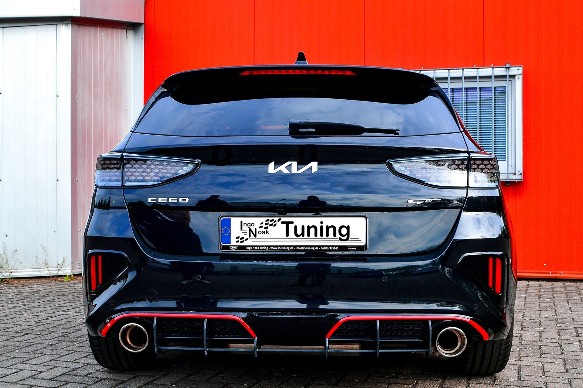 Heckdiffusor Diffusor für Kia Ceed GT (Facelift)
