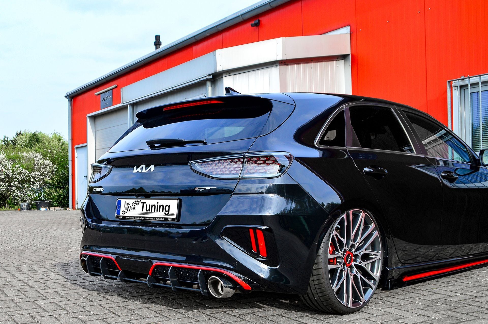 Heckdiffusor Diffusor für Kia Ceed GT (Facelift)