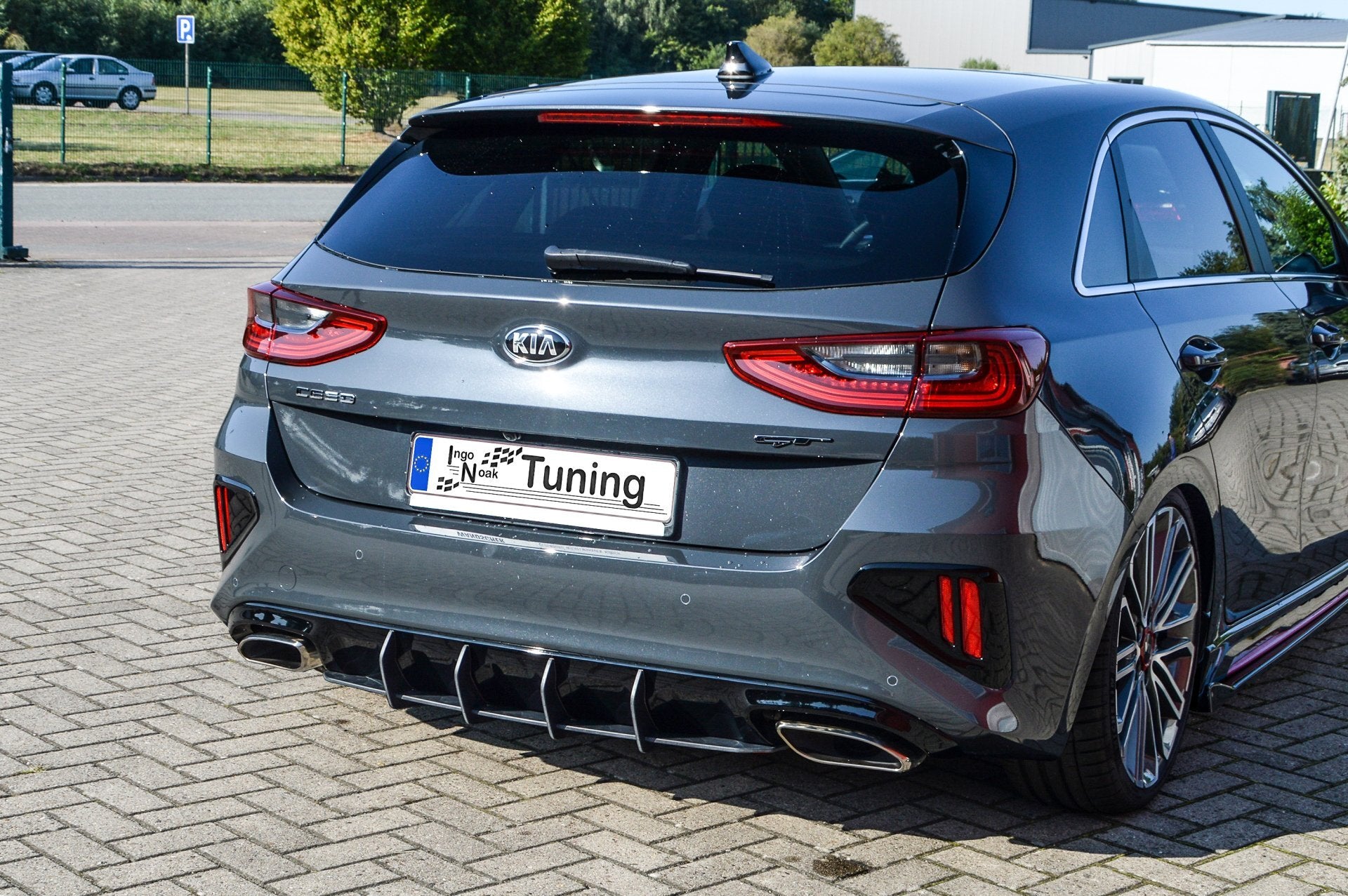 Heckdiffusor Diffusor für Kia Ceed GT (Vorfacelift)