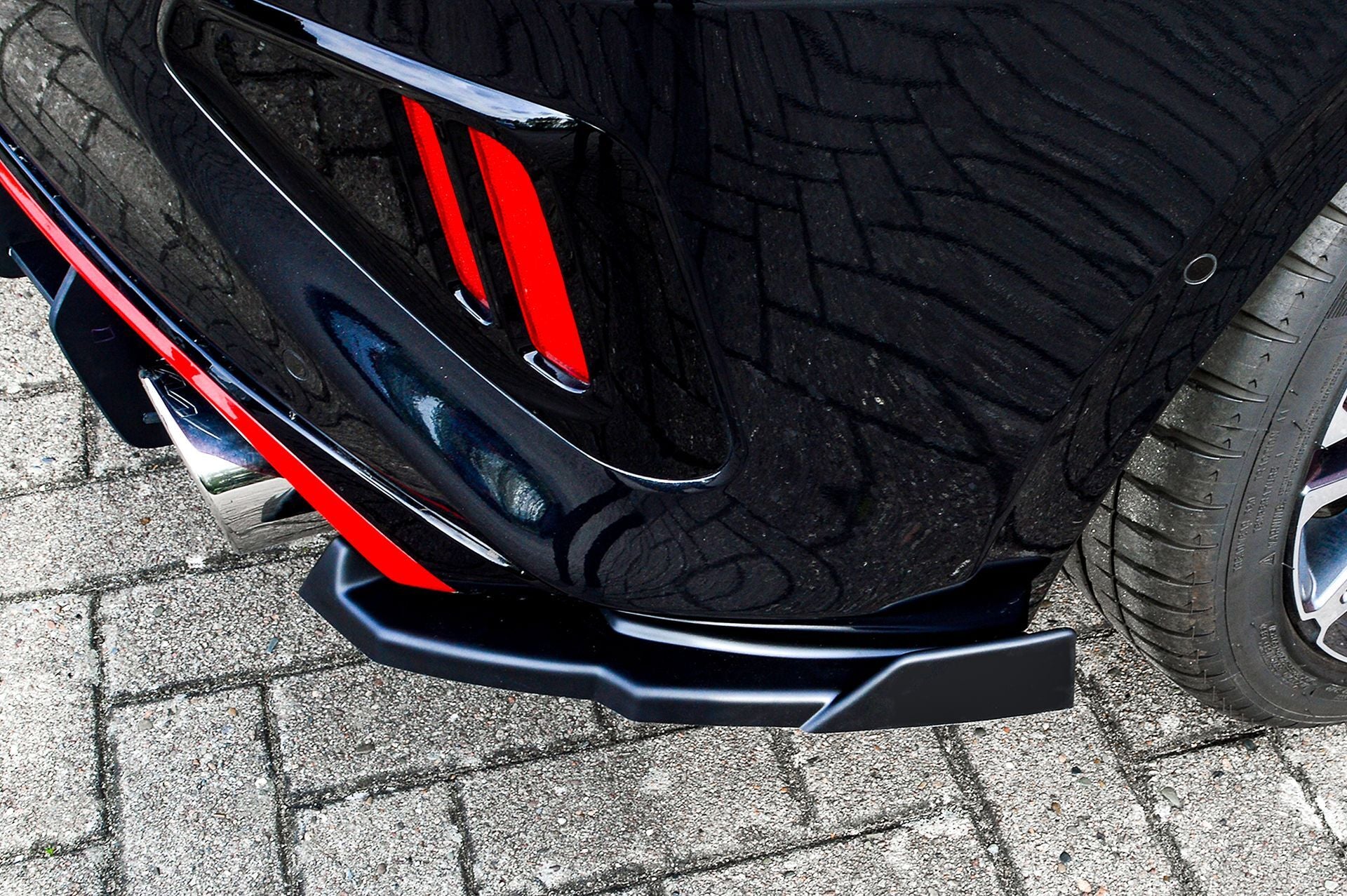 Heckdiffusor Seitenteile mit Wings für Kia Ceed GT (Facelift)