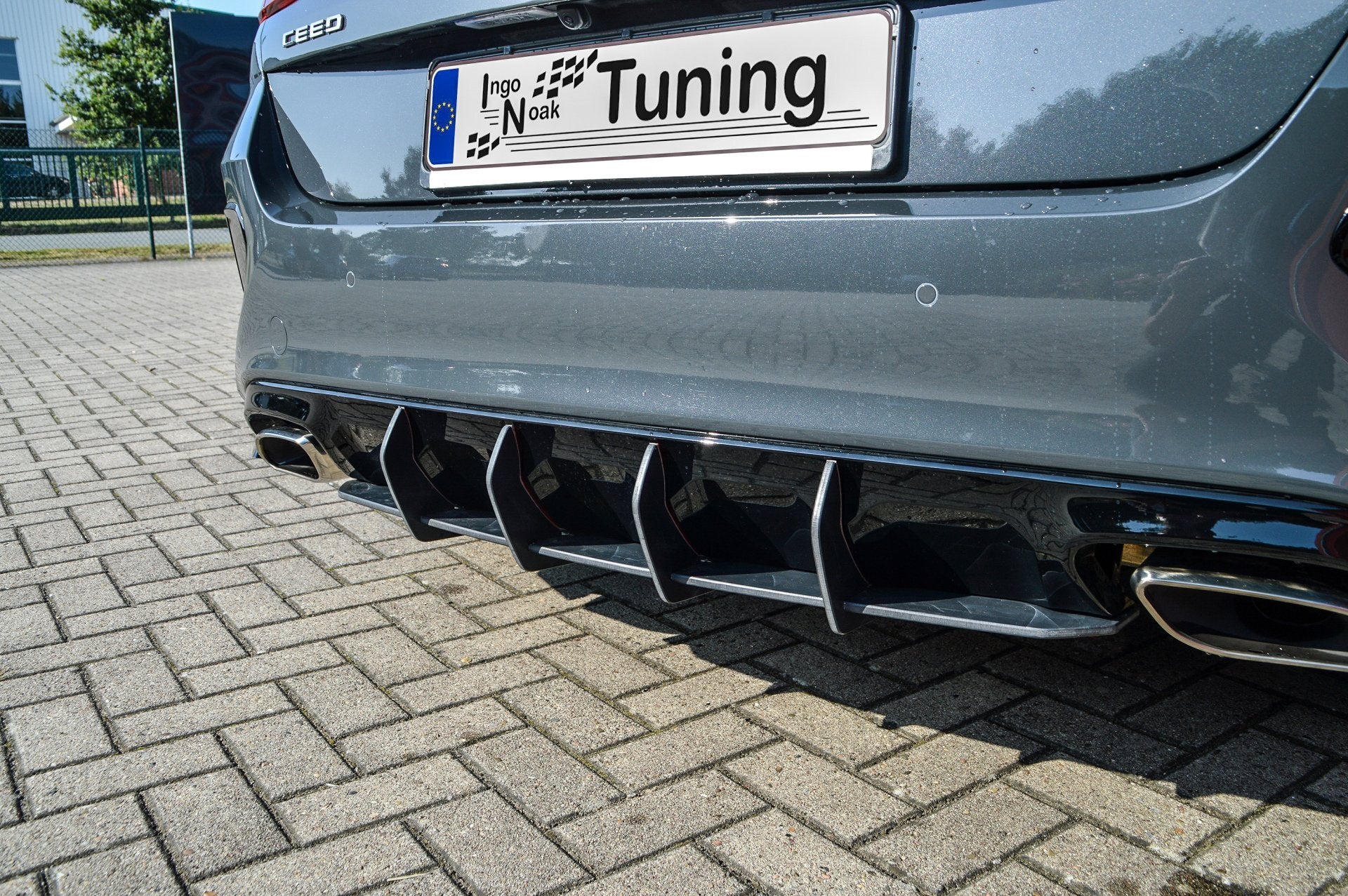 Heckdiffusor Diffusor für Kia Ceed GT (Vorfacelift)