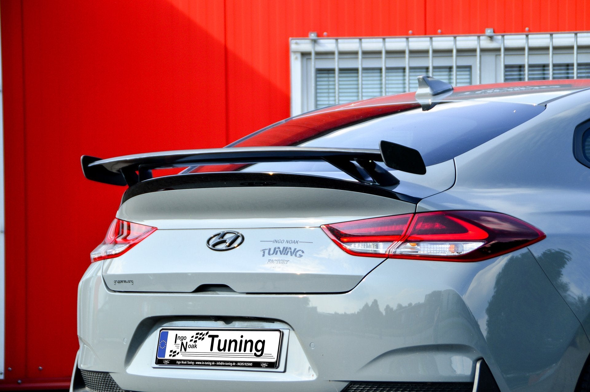 Heckspoiler für die Heckklappe für Hyundai I30N Fastback ab Bj.2018-