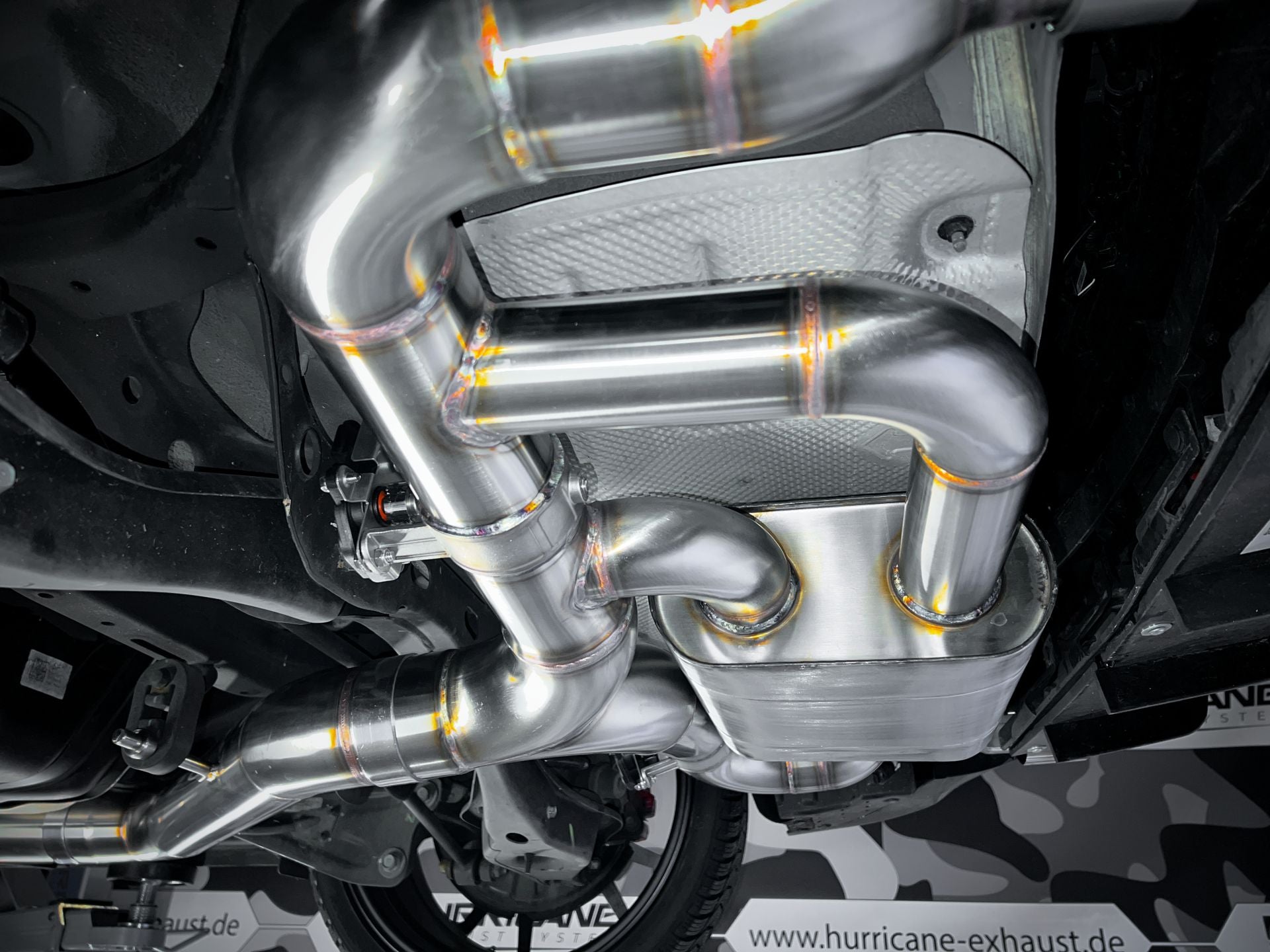 Hurricane 3,5" Abgasanlage für Hyundai i30 N Hatchback Facelift - Konfigurator