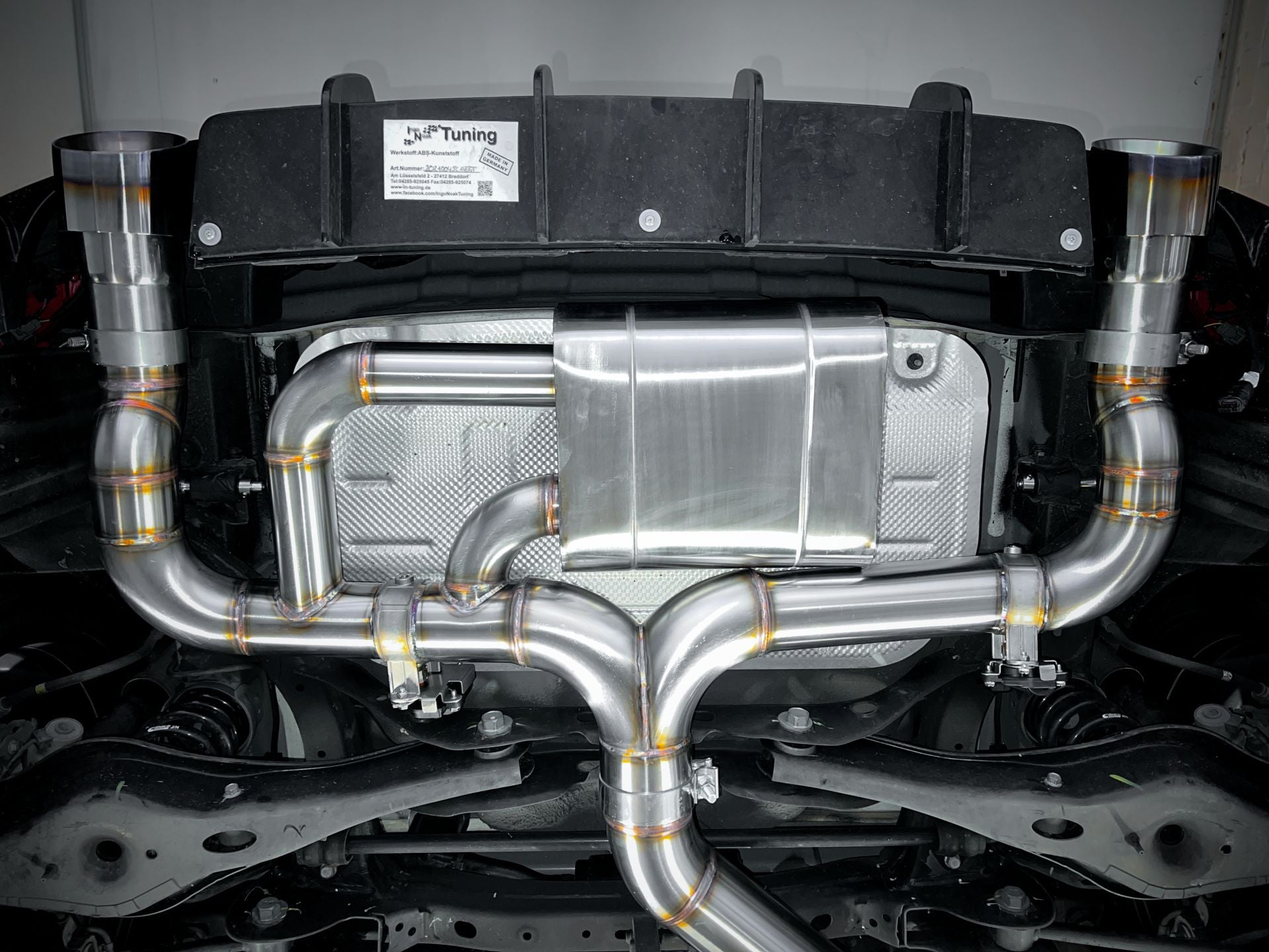 Hurricane 3,5" Abgasanlage für Hyundai i30 N Hatchback Facelift - Konfigurator