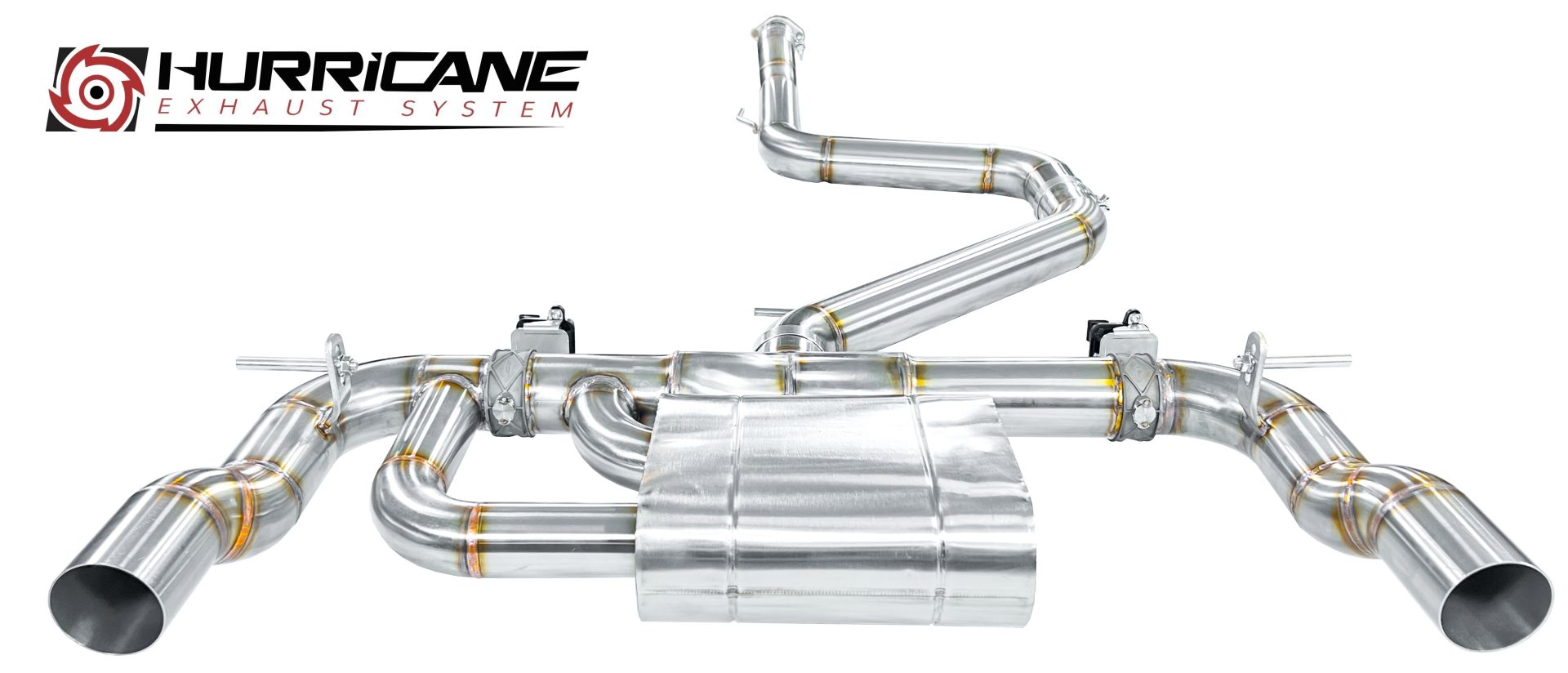 Hurricane 3,5" Abgasanlage für Hyundai i30 N Fastback Facelift - Konfigurator