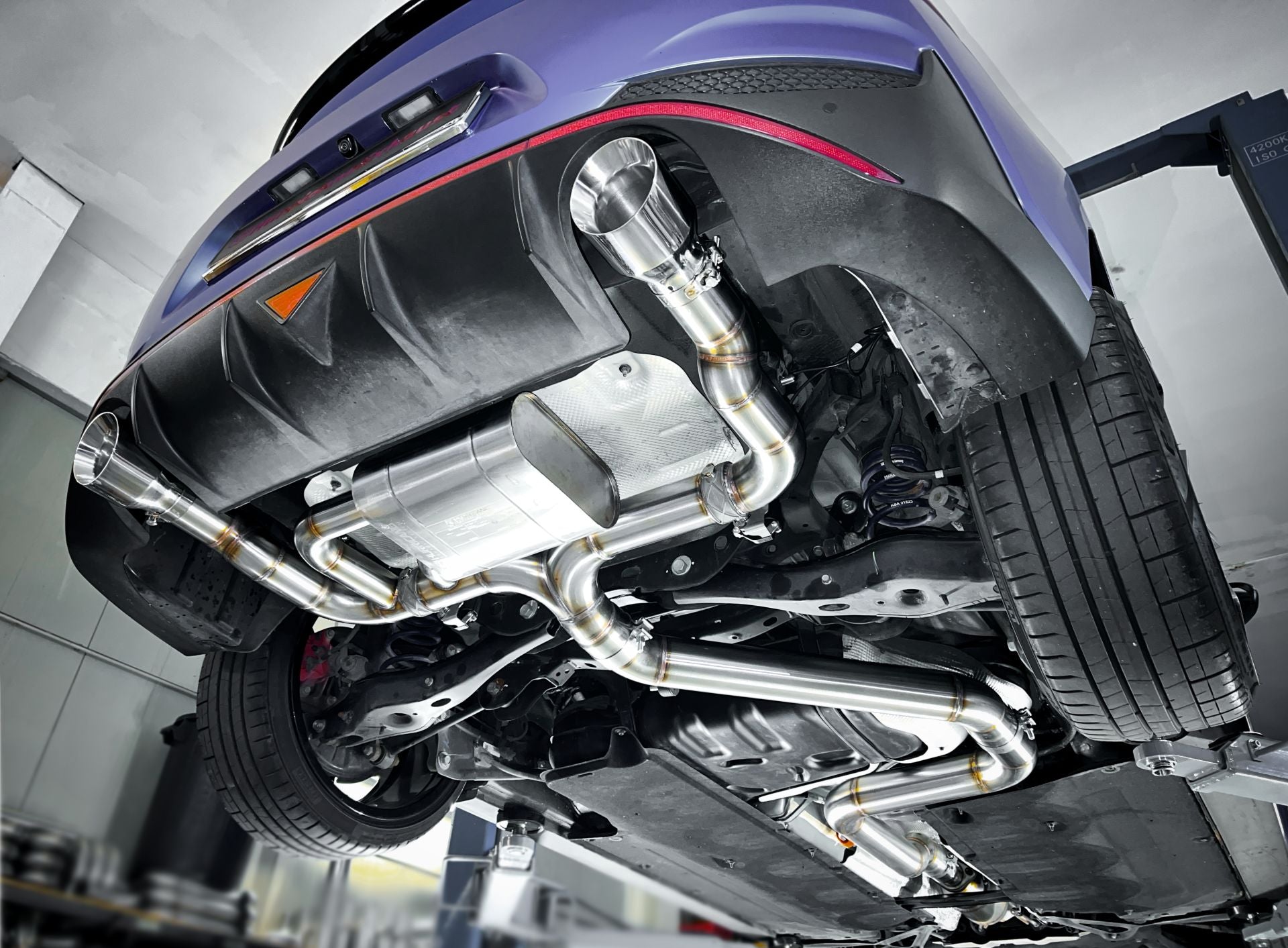 Hurricane 3,5" Abgasanlage für Hyundai i30 N Fastback Facelift - Konfigurator