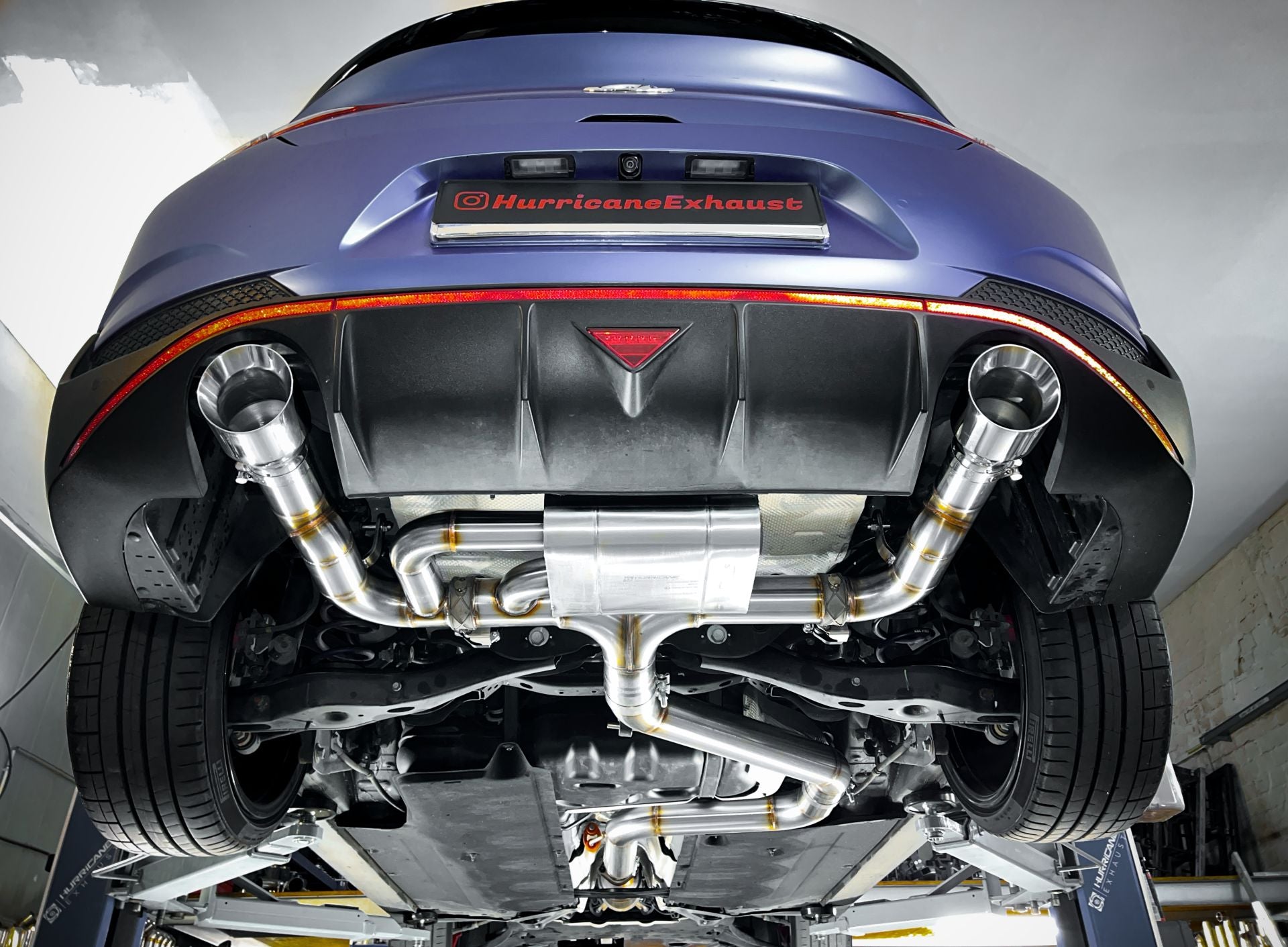 Hurricane 3,5" Abgasanlage für Hyundai i30 N Fastback Facelift - Konfigurator