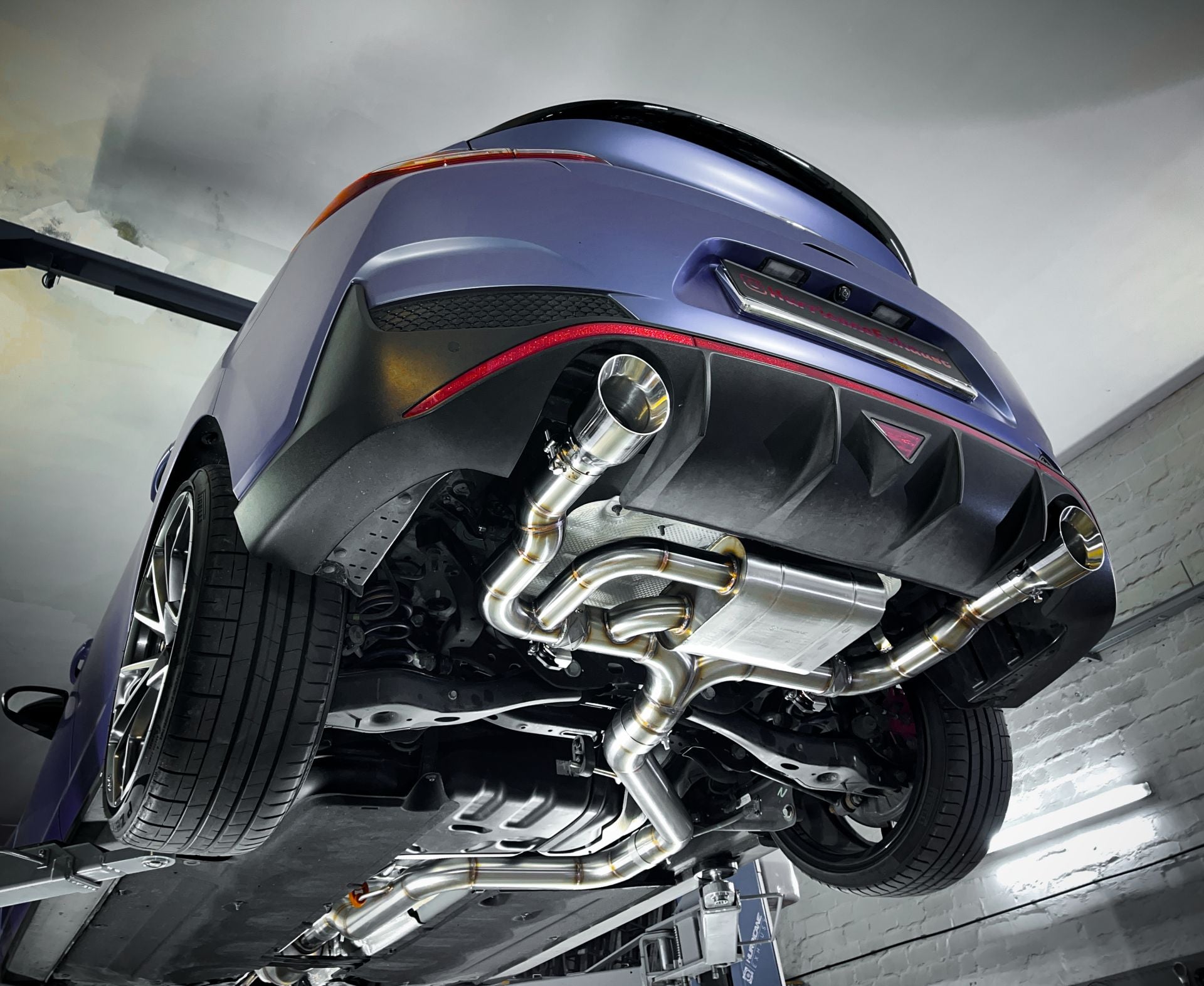 Hurricane 3,5" Abgasanlage für Hyundai i30 N Fastback Facelift - Konfigurator