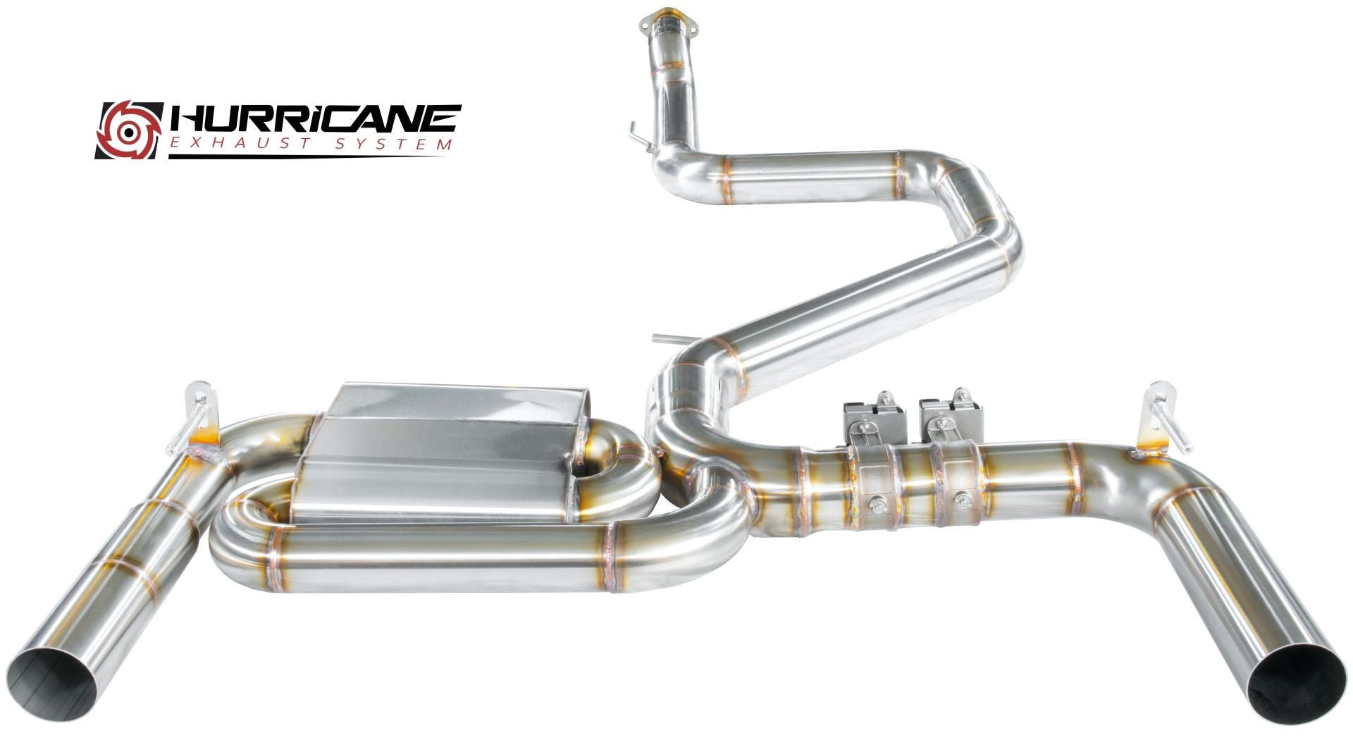 Hurricane 3,5" Abgasanlage für Hyundai i30 N Fastback Vorfacelift - Konfigurator