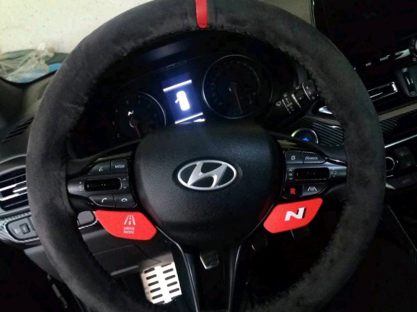 FeelTheBoost i30N Lenkradtastencover V2 für Hyundai i30N – Drive Mode- & N-Taste