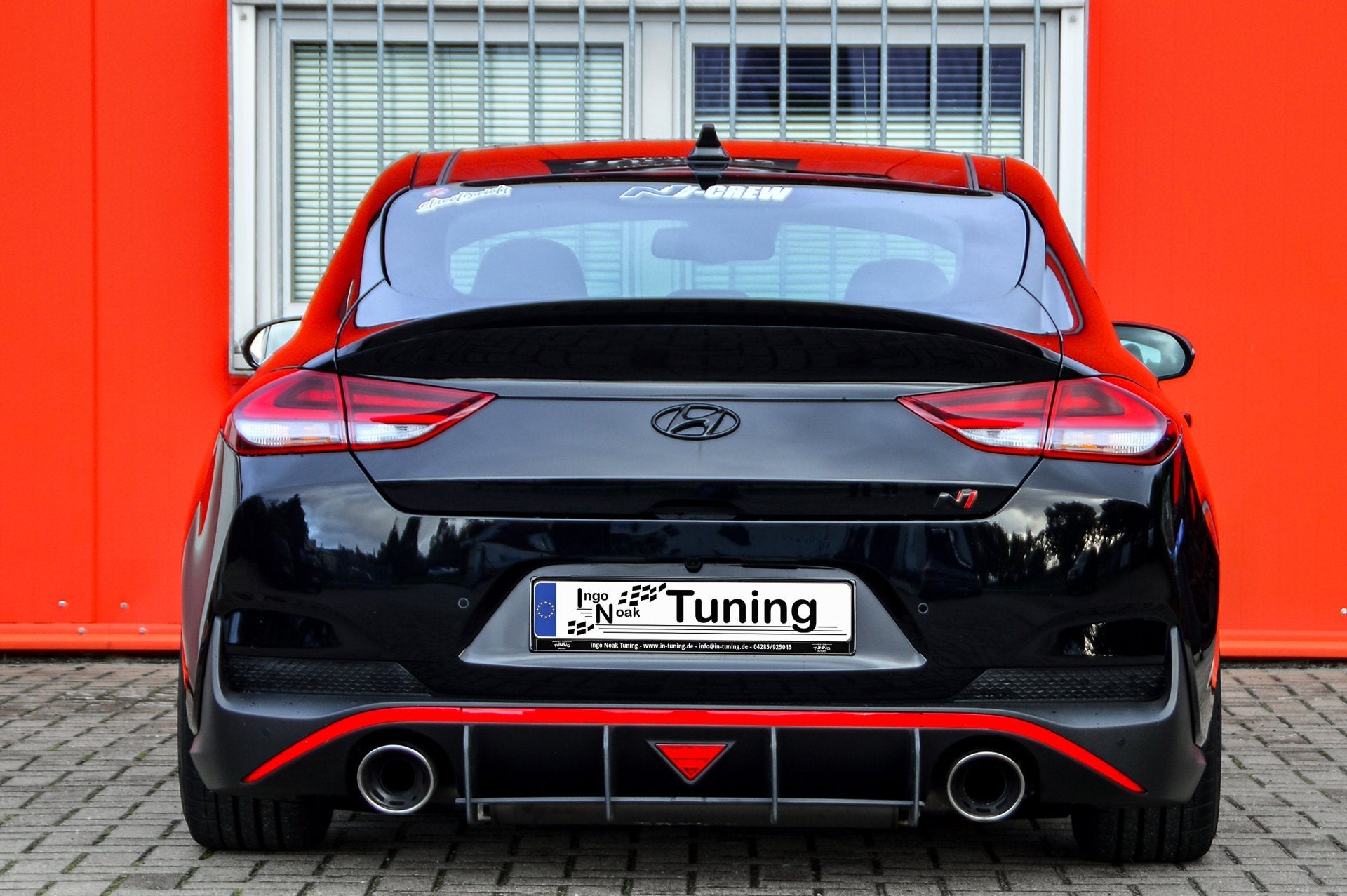 Ingo Noak Racing Heckansatz für Hyundai I30N Fastback Facelift