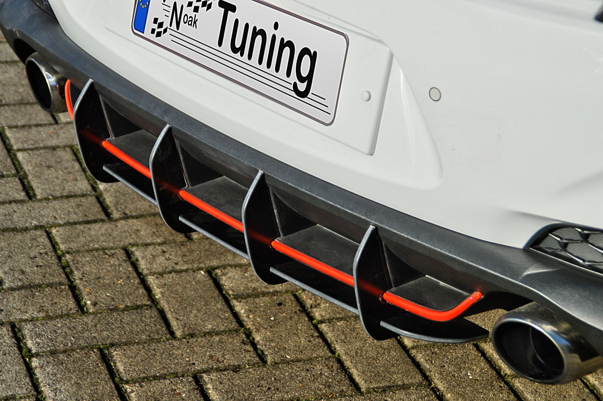 Ingo Noak Heckansatz für Hyundai I30N Hatchback Vorfacelift