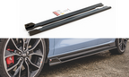 Seitenschweller Ansatz V.5 passend für Hyundai I30 N Mk3 Hatchback/ Fastback schwarz Hochglanz