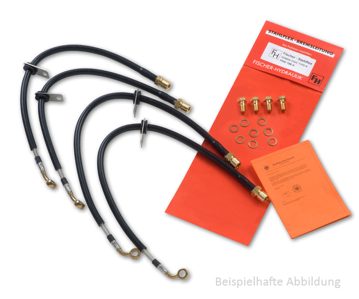 Fischer Stahlflex Bremsleitungen passend für BMW F-Serie F1x, F2x, F3x, F8x