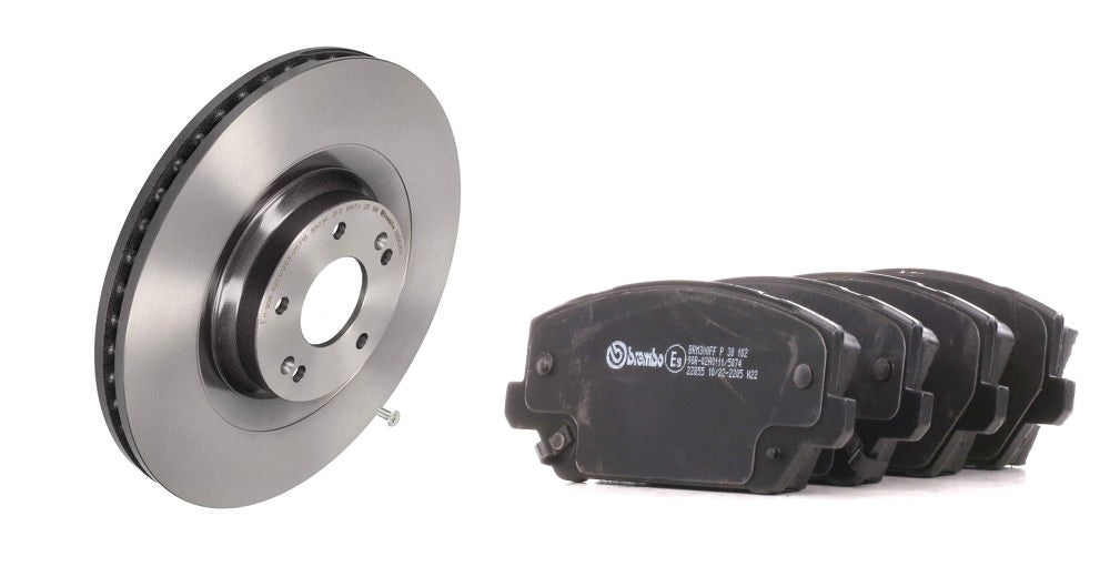 Bremsenset Brembo Scheiben+Beläge VA Vorfacelift 345mm - Hyundai i30N