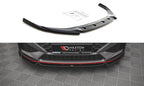 Cup Spoilerlippe Front Ansatz V.2 für Hyundai I30 N / I30 N-Line Hatchback/Fastback Mk3 Facelift schwarz Hochglanz
