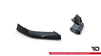 Heck Ansatz Flaps Diffusor V.6 für Hyundai I30 N Hatchback Mk3 Facelift schwarz Hochglanz