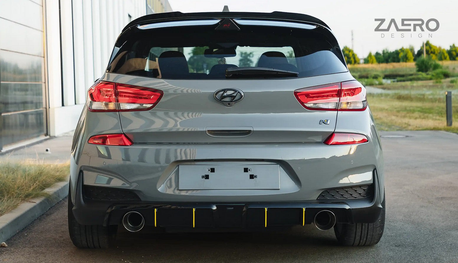 EVO-1 Heckspoiler für Hyundai I30N Hatchback