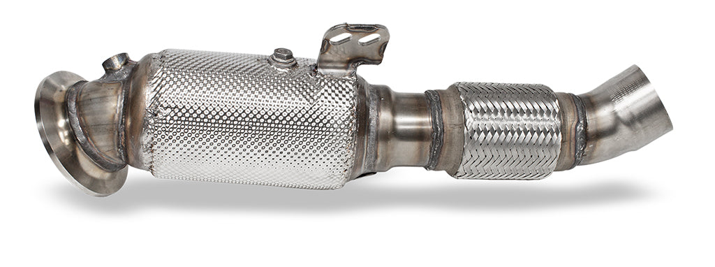 HJS-Downpipe BMW M140i/M240i/340i/440i/540i/740i/ xDrive, 3.0 - EURO 6, 300 Cpi Sportkat, mit ECE