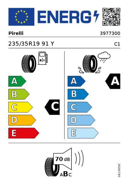 PIRELLI P ZERO (PZ4) 235/35R19 91Y  FP  XL