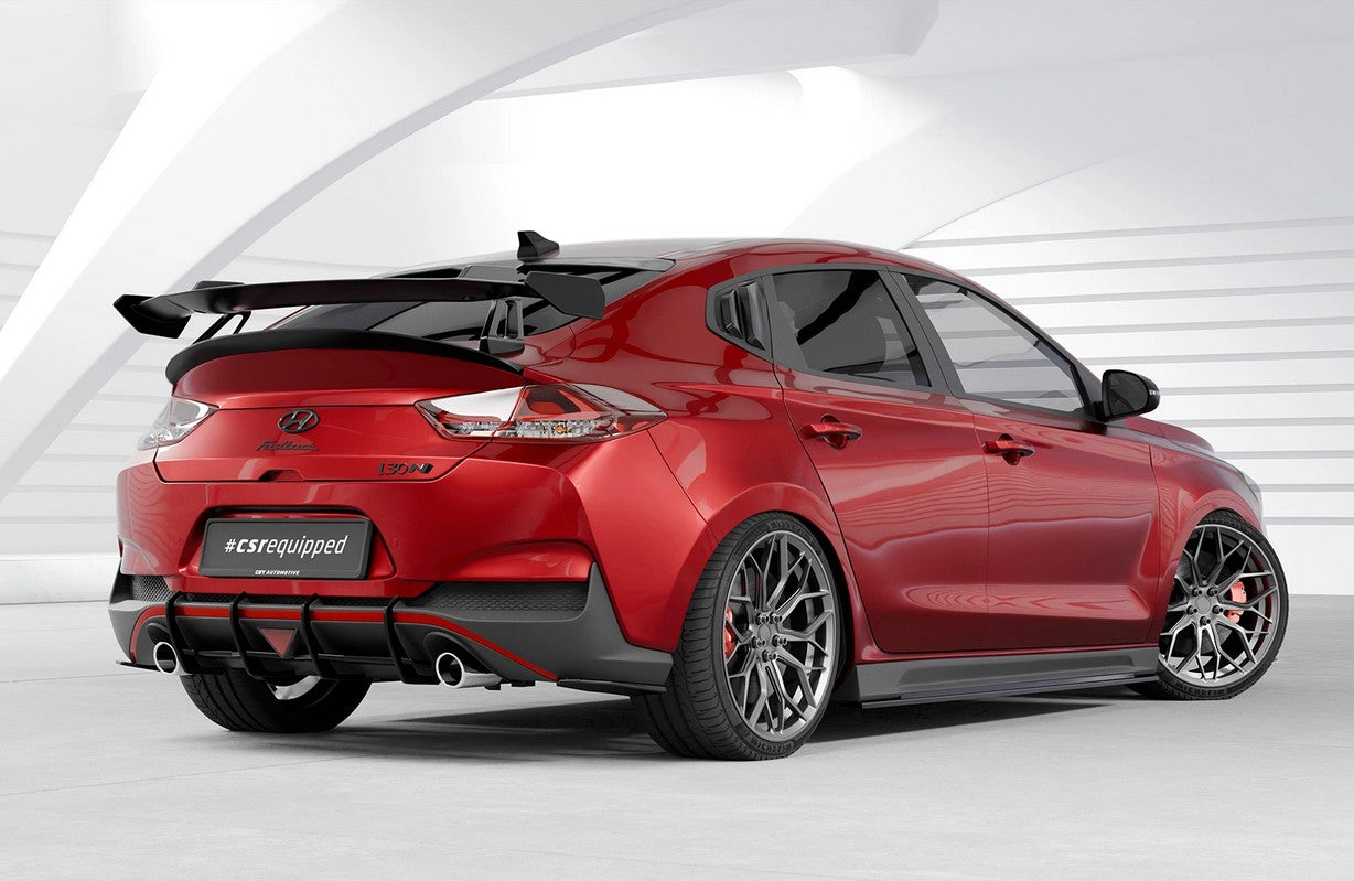 Schwanenhals Heckflügel mit ABE für Hyundai I30 (PD) Fastback SHF063