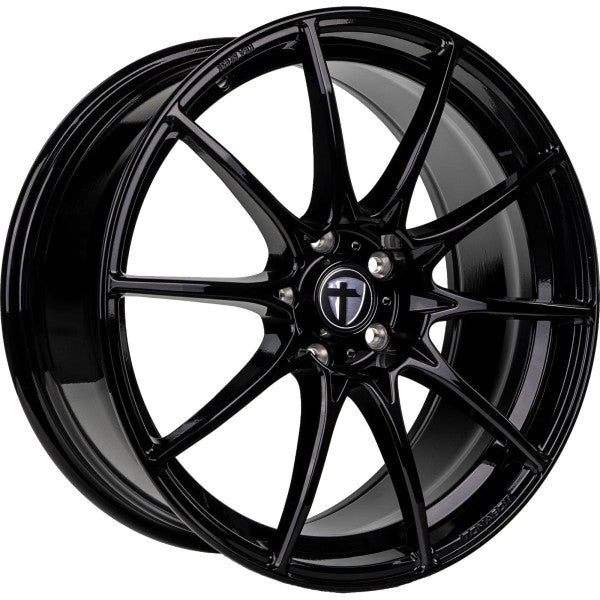 Tomason TN25 Superlight Schwarz glänzend 8x18 5x112 ET45